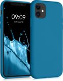 kwmobile telefoonhoesje geschikt voor Apple iPhone 11 - Hoesje voor smartphone - Back cover in Caribisch blauw