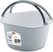 Stefanplast Wasmand/draagmand/teil met hengsel - kunststof - 16 Liter - wit