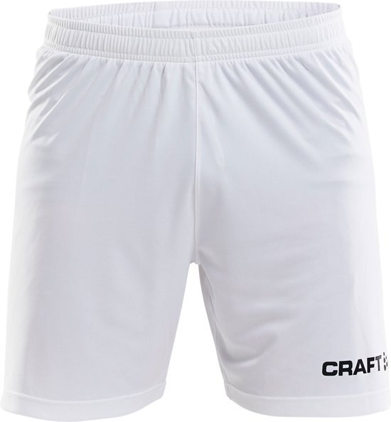 Craft Squad Short Solid Heren Sportbroek - Maat L - Mannen - wit/zwart