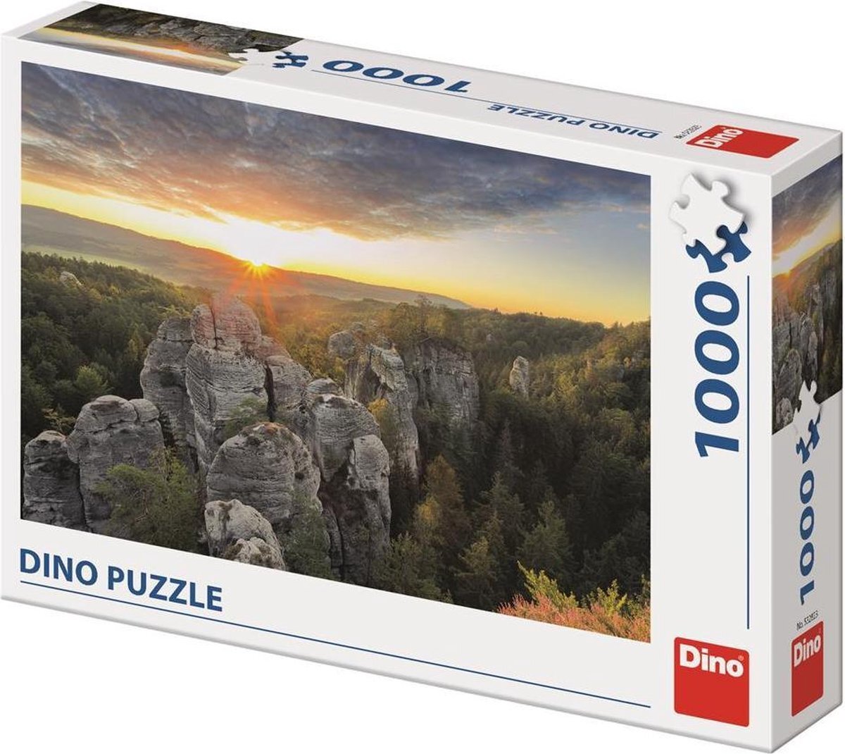 Dino Toys Dino - Legpuzzel - Prachtig Berglandschap van 1000 stukjes - Voor volwassenen en kinderen