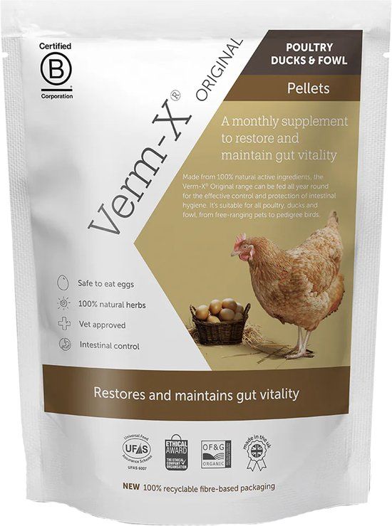 Verm-X Korrels voor Pluimvee - 250 gram