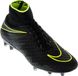Nike Hypervenom Phantom II FG Voetbalschoenen - Maat 45.5 - Unisex - Zwart/Geel/Grijs