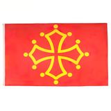 AZ FLAG Vlag Midi-Pyrénées - Occitanië 150x90 cm