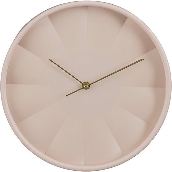 Mica Decorations Tikki Bo Wandklok 30 cm Roze