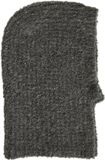 VILA VIJANIS BOUCLE KNIT BALAKLAVA/EF/1 - Dames - Hoofddeksels - Polyester - Dark Grey Melange