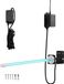 Purificateur d'air UV-C CVC - Lampe UV pour conduit - Puissance 25 W, 254 nm - Fixation Magnétique - Pour conduits d'air conditionné - Inclut 1 lampe de rechange