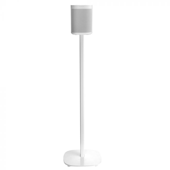 Cavus Speaker Stand for Sonos ONE & PLAY:1 - White - Floor Stand - Aluminum - Swivel