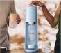 SODASTREAM TERRA Machine à soda, bleu, incluant une bouteille de 1 litre lavable au lave-vaisselle, cylindre de CO2 de 60 litres