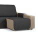 Chaise Ambar Chaise Longue Ambar 280 cm, zwart