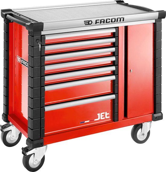 Facom Jet Gereedschapswagen | 7 Laden | Rood