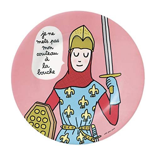 Petit Jour Paris Dessertbord prinses "je Mets pas mon Couteau..."