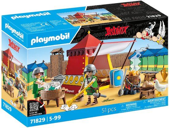 PLAYMOBIL Asterix Legionairs tent 71829