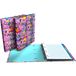 Grafoplás 4 ringmappen met vervanging, A4, inclusief 100 geruite vellen van 5 x 5 cm, tabbladen, transparante envelop, bits en bobs pop-up design, voor meisjes, carpebook, FSC
