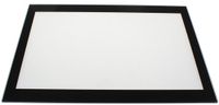 ELECTROLUX Verre de porte de four - Intérieur 522x393mm - Blanc/Noir