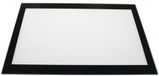 ELECTROLUX Verre de porte de four - Intérieur 522x393mm - Blanc/Noir
