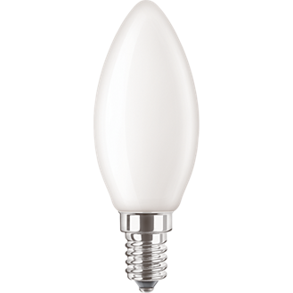 Philips Corepro LEDcandle E14 B35 4.3W 827 Mat | Vervangt 40W
