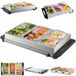Steinborg Chauffe-plat | plaque chauffante | chauffe-aliments | 300 Watt | 4 récipients