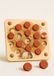 Mrs Ertha Memory Pop & Peek Jouet en bois - 20x20x3cm - Multi