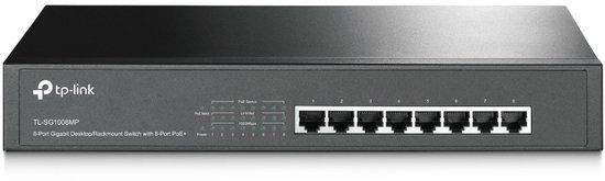 TP-Link TL-SG1008MP Unmanaged Gigabit Ethernet PoE+ Network Switch