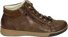 Ara - 1214499 OM-ST-HIGH-SOFT - Baskets montantes, Bottines à lacets, Chaussures à lacets femme, Baskets femme, Chaussures mi-hautes - Couleur : Marron - Taille : 35