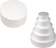 Rayher hobby materialen Rayher Piepschuim vormen schijf - Dia 10 cm breed en 7 cm dik