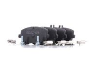 Zimmermann 23144.195.1 Remblokkenset, achter met sensorinrichting, inclusief dempingsplaat