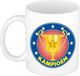 Bellatio Decorations Shoppartners Bv Kampioen / 1e plaats mok - 300 ml - keramiek - Multi