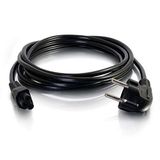 C2G 2M C5 Laptop vermogen kabel (IEC60320C5 tot CEE 7/7) 6 Foot Cloverleaf vermogen Cord