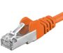 PremiumCord SP6ASFTP015E netwerkkabel Oranje 1,5 m Cat6a SF/UTP (S-FTP) Rond