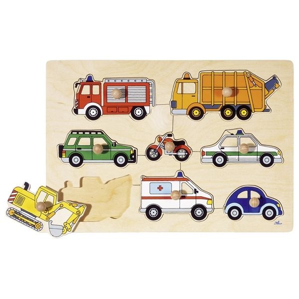 Goki 57996 - Puzzel - Multicolor - Hout - 1+ jaar
