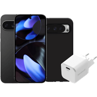 Google Pixel 9 128GB Zwart 5G + Accessoirepakket