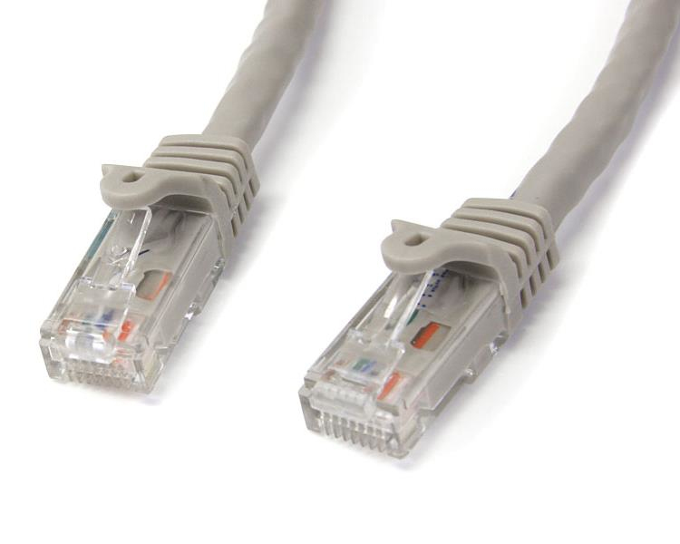 StarTech.com Cat6 patchkabel met snagless RJ45 connectors   15 m, grijs