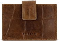Bugatti Nevio Kredietkaart etui RFID-bescherming Leer 11 cm - 5 Sleuven - cognac