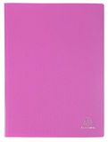 Exacompta 10x OPAK showalbum PP 5/10e - heldere tassen - 40 tassen - 80 zichten - A4 - Roze - 88427E