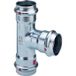 Viega - Raccord en T Prestabo 558826 54 x 28 x 54 mm, acier galvanisé, Sc-contur