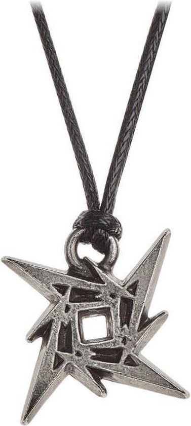 Metallica Ninja Logo Heren Halsketting - zilverkleurig
