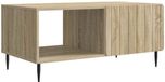 vidaXL Table basse Chêne Sonoma 90 x 50 x 40 cm Bois traité