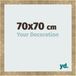 yd. Cadre photo 70x70 cm Or Antique MDF Bologna