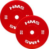 HMS TPP Serie - Olympische Technische Schijvenset - 1,5-5 kg - Polyethyleen - Veelkleurig