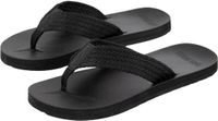SMILODOX Herenslippers Alexi - Zwart - Maat 44
