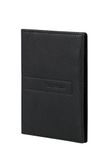 Samsonite TA Revolution Paspoorthouder van leer, RFID-bescherming, zwart