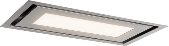 Klarstein Remy Brilliant Edition eilandafzuigkap 90cm - 618m³/h - EEK A - LED - glas - rvs