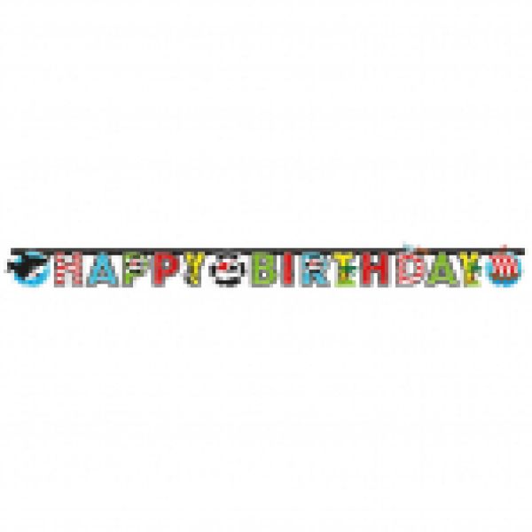 Amscan 9902126 Banner - Papier - 10 stuks