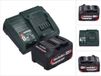 Metabo Basisset 18V 4.0Ah Li-ion | Accu & Lader Set