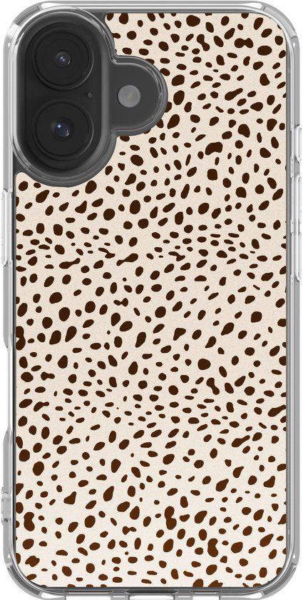 imoshion Hoesje - Geschikt voor Apple iPhone 17 - Design hoesje - Desert Dots