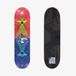 Firefly SKB 505 Skateboard, uniseks, blauw/rood licht/geel, één maat