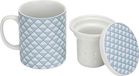 Cosy & Trendy Theemok met filter + deksel blauw