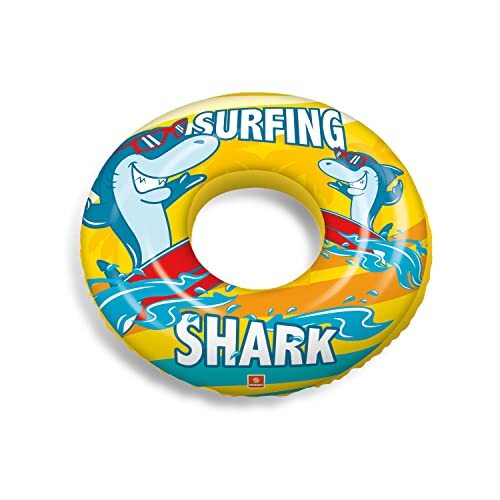 Mondo Toys - Surfen Shark Swim Ring - opblaasbare donut - zwemring - ideaal voor jongens / meisjes in het zwembad / zee - 16920