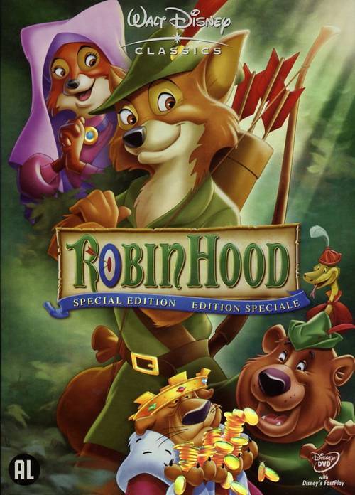 Reitherman, Wolfgang Robin Hood dvd