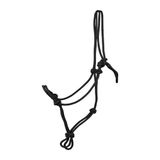 HORKA TOUWHALSTER BASIC ZWART Pony Kunststof Bitloos